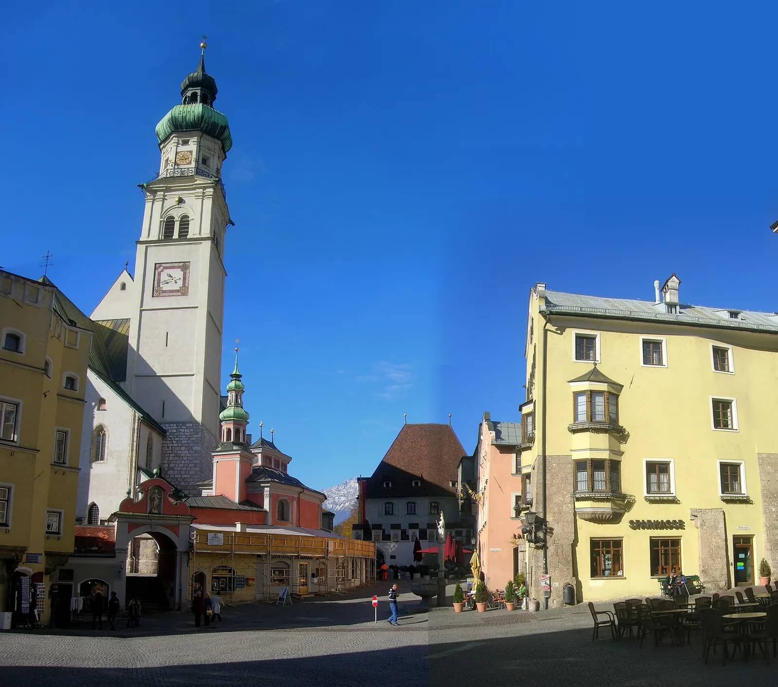 Stadtplatz Hall in Tirol in Tirol